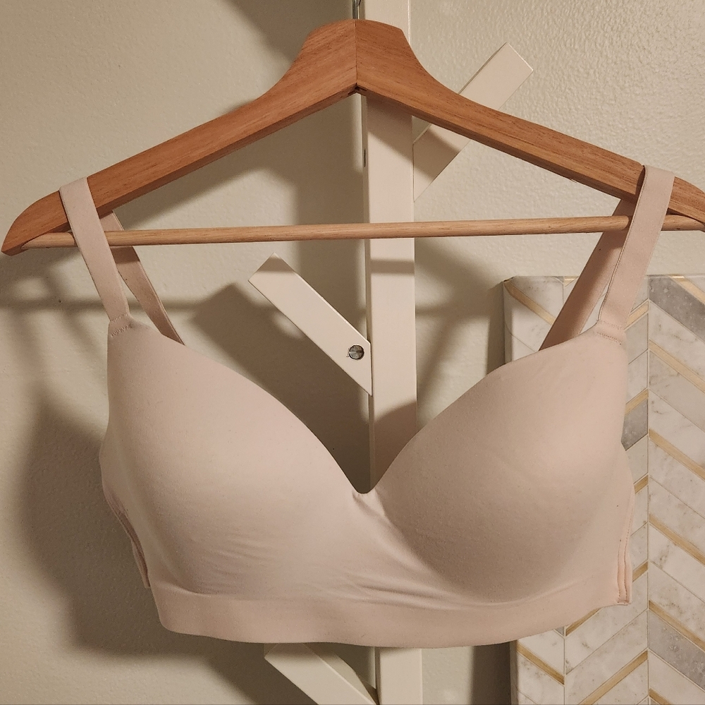 Soma Enbliss Luxe Wireless Bra Size 40B - Like New! Blush Pink - Picture 5 of 6